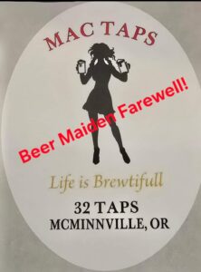 Beer Maiden Fairwell